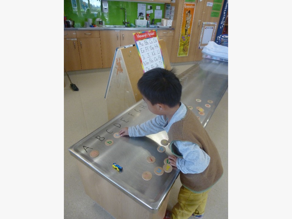 Zooming through the alphabet