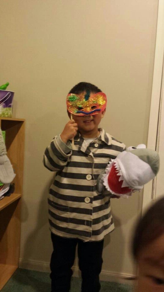 Marc made us pretty mask 22 七月 2014