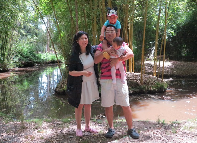 Here we at Taitua arboretum 17 一月 2014