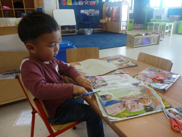 Marc enjoying cutting.. 21 八月 2013